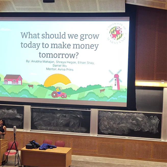 What should we grow today to make money tomorrow?